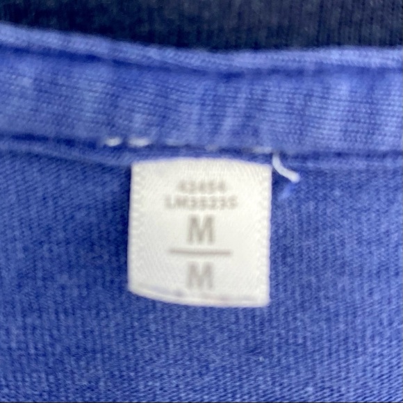 COPY - Lululemon Mens Blue Striped Short Sleeve V Neck Basic Knit Top Logo T-Sh… - Picture 7 of 7